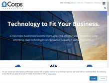 Tablet Screenshot of icorps.com