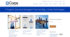 Desktop Screenshot of blog.icorps.com